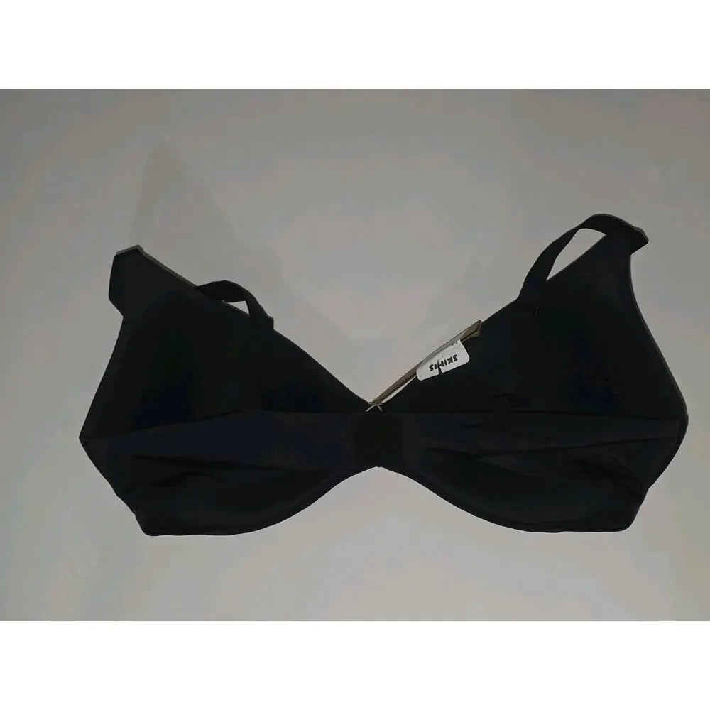 NWT Skims Wireless Form Push-Up Plunge Onyx Bra 38D - Picture 3 of 7
